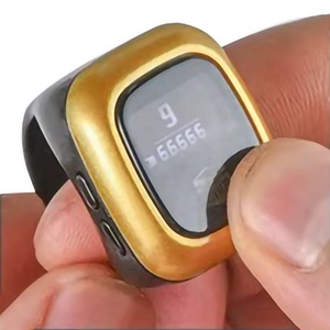 แหวนอัจฉริยะ tasbih zikr พร้อมจอแสดงผล OLED นาฬิกาปลุกและแอปควบคุมสำหรับการแจ้งเตือนการอธิษฐานอิสลามและของขวัญเดือนรอมฎอน - Product Image 4