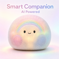 Peluche XDT Multi-Poses IA Intelligente « Dumplings Arc-en-ciel » – Jouet à Lancer, à Allonger et à Câliner – Prise en Charge ChatGPT – OEM ODM – 51-99 cm