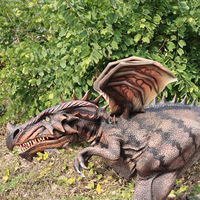 Nouveau costume de dinosaure réaliste animatronique pour adulte, personnalisable, en vente