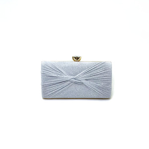 European and American Fashion Evening Bag Ruched <b>Bow</b> Small Square Bag, Party Clutch Crossbody Bag for Women - Product Image 6
