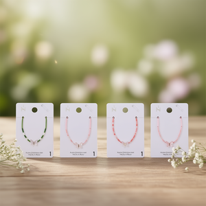 Angelina Seed Bead Crystal Butterfly <b>Bracelet</b> Stainless Steel Handmade Fashion Jewelry 12 Pcs <b>Set</b> - Product Image 2