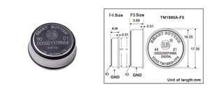 สายรัดข้อมือ iButton รุ่น TM1990A-F5 กันน้ำและทนทาน ใช้เป็นกุญแจล็อกเกอร์สำหรับศูนย์อาบน้ำ บ่อน้ำร้อน และห้องซาวน่า - Product Image 6