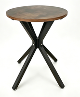 Vente flash - Table d'appoint rétro pour salon, salle à manger, cuisine et salle de lecture