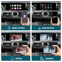 Carretera superior Central de la pantalla de Control de actualización Android Auto enlace espejo AirPlay coche inalámbrico CarPlay para Lexus es 2014-2019