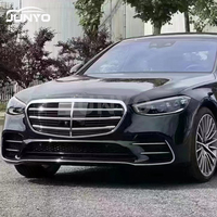 Kit carrosserie Junyo de qualité supérieure, tendance, comprenant calandre, pare-chocs avant, lèvre avant et pare-chocs arrière pour Mercedes-Benz Classe S 2021 et plus W223 S450