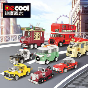 Bloques de Construcción Diku, Auto de Carreras con Retroceso para Niños y Niñas, 22001, 38-50 Piezas, Juguete Educativo, Modelo de Vehículo de Fricción, Ensamblaje de Plástico - Product Image 5