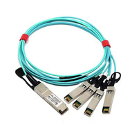 Cable Óptico Activo de Alta Velocidad QSFP+ AOC 40G a 4*SFP+ 1M 2M 3M 5M 10G 25G, Cable SFP+ QSFP28 para Switch de Centro de Datos