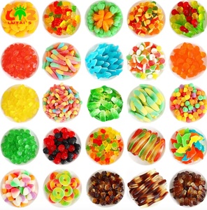 Caramelle Gommose Morbide al Gusto di Frutta con Rivestimento Ceramico, Marshmallow Masticabili per Bambini, Gusti Misti, Snack per <span class=keywords><strong>Capodanno</strong></span> - Product Image 3