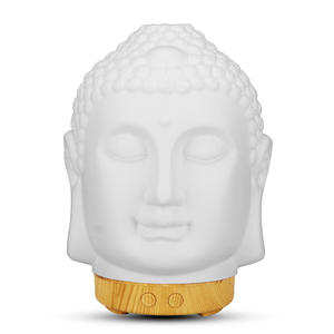 Difusor de Aroma con Cabeza de Buda, Humidificador Ultrasónico USB de 100 ml con Luz LED, Difusor de Aceites Esenciales para el Hogar - Product Image 4