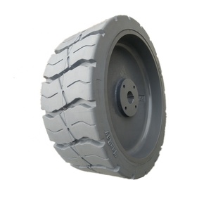 Pièces de rechange <span class=keywords><strong>Haulotte</strong></span> 2820302890 Pneu de roue OEM 15X5 pour élévateur à ciseaux <span class=keywords><strong>Haulotte</strong></span> C12 C14 - Product Image 3