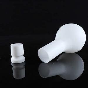 Hauju aminoácido química e alcaloide resistente, 25ml ~ 1000ml ptfe flask de medição volumétrica com rolha - Product Image 3