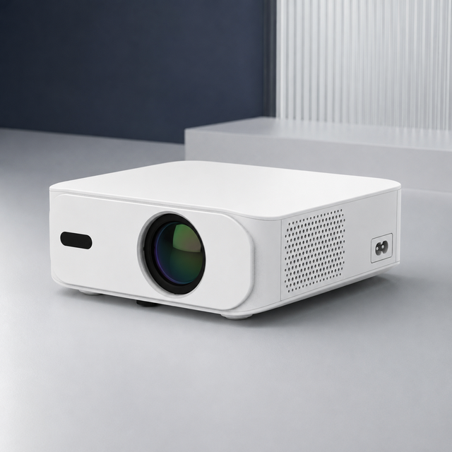 J318 Smart LED Projector 360 ANSI Native 1080P Auto Focus Keystone Correction Wireless Mirroring 4K Decoding Supported For Home