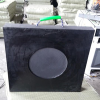 Plaques de stabilisation rondes encastrées personnalisées en UHMWPE, très demandées, pour engins de construction