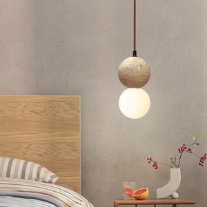 Lampade <span class=keywords><strong>a</strong></span> <span class=keywords><strong>Sospensione</strong></span> LED Moderne in Vetro Stile Nordico per Soggiorno, Camera da Letto, Ristorante e <span class=keywords><strong>Cucina</strong></span> - Product Image 2