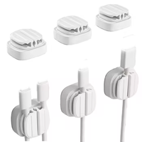 Clip de gestion de câble sans couture magnétique Portable accessoires de stockage polyvalents pour chargeur de cordon étui de support de casque