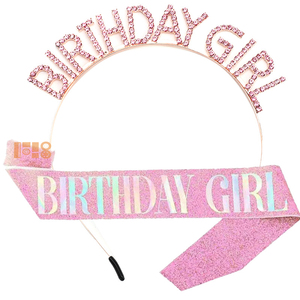 2025 nouveau or Rose <span class=keywords><strong>anniversaire</strong></span> diadème couronne femmes strass princesse bandeau fille ceinture joyeux <span class=keywords><strong>anniversaire</strong></span> saint valentin - Product Image 3