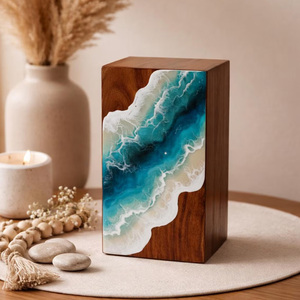 Lámpara Nocturna <span class=keywords><strong>de</strong></span> Resina con Diseño <span class=keywords><strong>de</strong></span> Olas del Océano |   Lámpara Decorativa <span class=keywords><strong>Tortuga</strong></span> Costera - Caja <span class=keywords><strong>de</strong></span> Regalo Hecha a Mano para Decoración del Hogar - Product Image 3