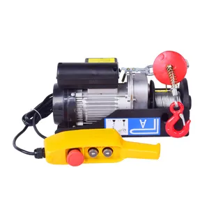 0.5ton 1ton 3ton 5ton 380V Precio de polipasto de cuerda de alambre eléctrico 0.5ton 110V 220V 230V 400kg Pa Mini polipasto eléctrico