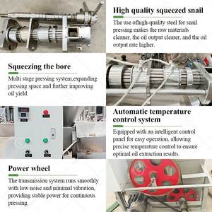 Presse à huile de ricin de colza Spirale 6yl 95 Multi Uk Dubai <span class=keywords><strong>Soja</strong></span> Tournesol Processus Machine Fabriqué en Chine à vendre - Product Image 4