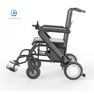 2024 kompakte motorisierte Reise rollstühle, die ultraleichten Elektro rollstuhl für ältere Menschen zusammenklappen