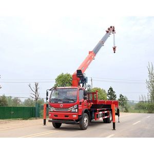 Camión Grúa Dongfeng D8 4*2 Equipado con Grúa de Brazo Recto de 6 Secciones Shimei de 8 Toneladas, Función Combinada de Elevación y Transporte - Product Image 5