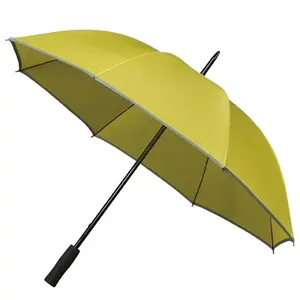Parapluie de golf réfléchissant, merchandising personnalisé - Product Image 1