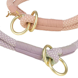 Factory New Design <strong>Dog</strong> <strong>Collar</strong> Nylon Luxury Soft Adjustable Metal Ring Training Walking For Small Medium Large <strong>Dogs</strong> Pet <strong>Collars</strong> - Product Image 5