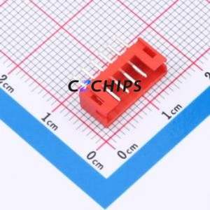 W2001110-6PR2123 Wire-to-Board Pin Header Through hole Component (THT),P=2mm Connector 1x6P 2mm Through Hole PH - Product Image 1