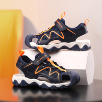Sandales de sport roses Cema pour filles, respirantes, antidérapantes, pour l'extérieur, chaussures d'été, sangle réglable, bout fermé, sandales décontractées pour enfants
