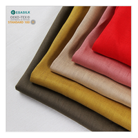 Tissu 100% Ramie Écologique Tissé Poids Moyen 200 g/m² Respirant pour Chemises, Tissus d'Ameublement, Sacs, Literie, Jupes, Voitures