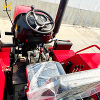 Tractor Agrícola de 80HP con Descuento, Tractor de Orugas Hidráulico Diésel con Certificación CE e Implementos Agrícolas