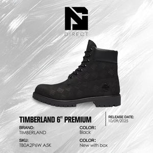 Bottes imperméables de luxe de 6 pouces 'debossed Black' pour homme et femme, chaussures de créateur originales, bottes hautes d'hiver pour l'extérieur - Product Image 4