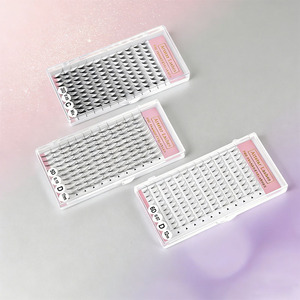 Extensions de cils pré-éventailées imperméables et résistantes à la transpiration, longue tenue pour le quotidien, le travail, le <span class=keywords><strong>sport</strong></span> et les occasions spéciales - Product Image 1