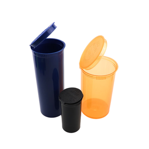 Biểu Tượng Tùy Chỉnh Nhựa Bản Lề Nắp Lọ Đầy Màu Sắc Ống 90Mm Con Bằng Chứng Pop Top Ống Cho Y Học Nhà Máy - Product Image 1