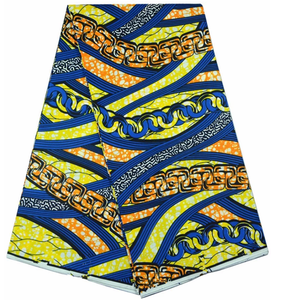 <span class=keywords><strong>2025</strong></span> новый дизайн, 100% хлопчатобумажная набедренная повязка, восковая ткань с принтом, африканская восковая ткань для ткани - Product Image 1