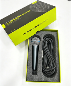 Microphone filaire portable <span class=keywords><strong>BETA58</strong></span> pour chant, logo personnalisé neutre - Product Image 1
