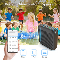 Amplificador de Voz Portátil, Mini Altavoz, Micrófono Portátil con Altavoz, Mini Amplificadores para Profesores, Guías Turísticos, etc.
