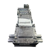 Boîtier en plastique noir pour module de commande électronique, boîtier de raccordement électrique, carte de circuit imprimé, moule de boîtier pour instruments et compteurs