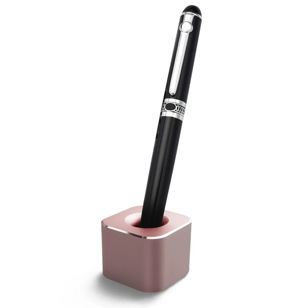 प्रचारक कीमत 1 स्टॉक में नमूना ठीक है एक्रिलिक डेस्क पकड़ वर्ग कलम धारक पेन स्टैंड धारक 6 रंग कर सकते हैं
