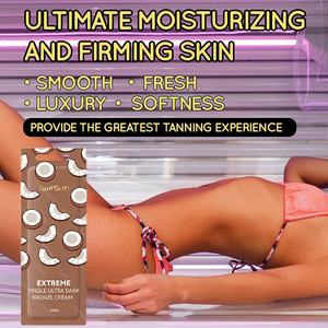 Oem Natural Tan Lotion Body <span class=keywords><strong>Solarium</strong></span> Échantillon de lotion de bronzage <span class=keywords><strong>UV</strong></span> et sachets de lotion non autobronzante - Product Image 5