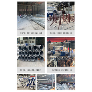 Le fabricant fournit des lampadaires haute puissance à bras simple et double de 10 m pour l'éclairage routier rural et municipal. - Product Image 4