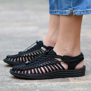 Sandalias de Verano para Hombre, Hechas a Mano, Antideslizantes, Cómodas y Ligeras, con Plataforma, para Playa, Senderismo y Aire Libre, con Suela de Goma OEM - Product Image 5