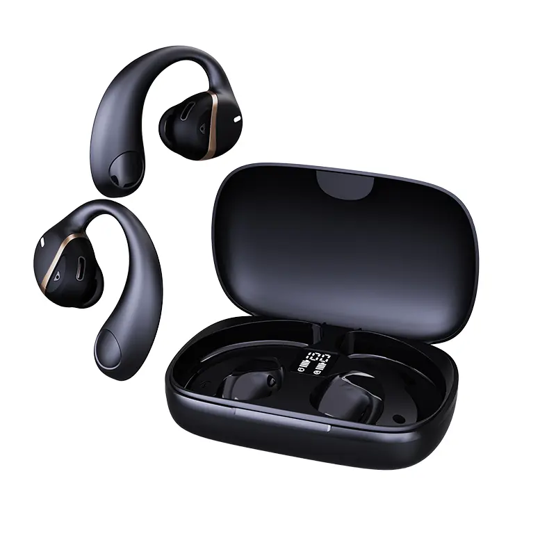 Bluetooth Open Ear Hook Earphone OWS Wireless Earphone for Business Meeting Sports