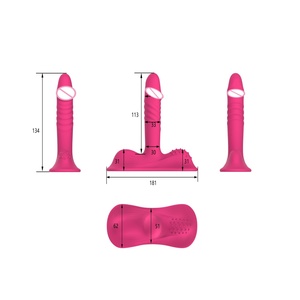 Sit and Ride <b>Vibrators</b> Dildo Cushion Stimulation G Spot Adult Sex Toys Massage <b>Vibration</b> Masturbation for Women Masturbation - Product Image 2