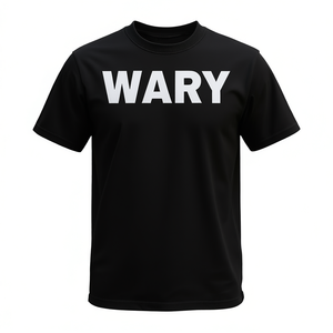 T-shirt promotionnel personnalisé avec texte audacieux – Portez votre ambiance avec nos modèles grande taille, ornés de perles et de broderies. - Product Image 3