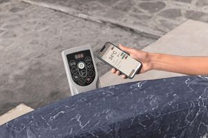 2025 NOUVELLE ARRIVÉE Bestway 6001W Extérieur PVC <span class=keywords><strong>Gonflable</strong></span> 1.90m X 70cm Rond Rouge Profond Toronto Mousse Vague <span class=keywords><strong>SPA</strong></span> BAIGNOIRE CHAUDE - Product Image 5