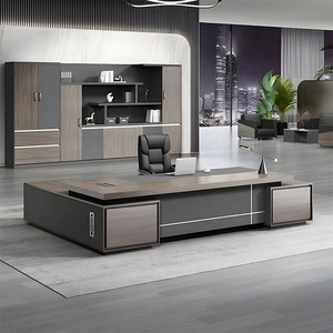 Modern Classic <strong>Office</strong> Furniture <strong>Manager</strong> <strong>L</strong> <strong>Shape</strong> Home Director Ceo Executive <strong>Office</strong> Desk - Product Image 4