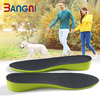 Semelles intérieures universelles confortables, respirantes, absorbant les chocs, anti-odeurs, augmentant la taille, en PU, pour chaussures, vente en gros