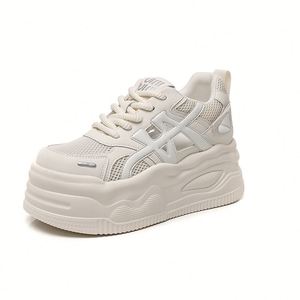 Zapatillas Deportivas Casuales con Suela Gruesa y Malla Perforada Transpirable, Versátiles, Primavera-Verano 2026, Nueva Llegada, para Mujer - Product Image 3