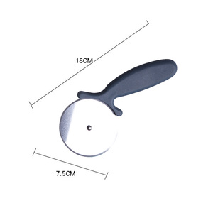 DTK Nouveau Design Bleu Série D'ustensiles de Cuisine En Acier Inoxydable <span class=keywords><strong>Roulette</strong></span> À <span class=keywords><strong>Pizza</strong></span> Avec Poignée EN PP - Product Image 4